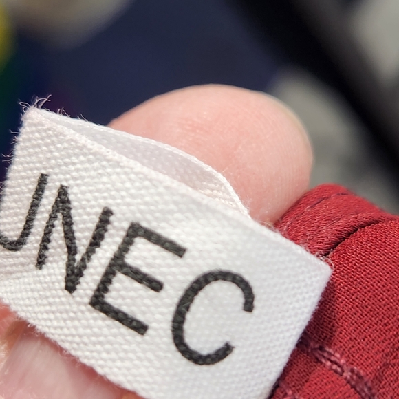 VIMPUNEC Maroon Oversized Cape Style Top Size Medium - Picture 8 of 11